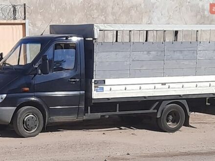 Черный Мерседес Sprinter, объемом двигателя 2.15 л и пробегом 339 тыс. км за 15500 $, фото 1 на Automoto.ua