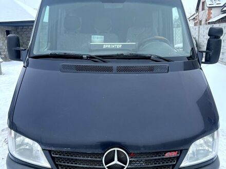 Черный Мерседес Sprinter, объемом двигателя 2.7 л и пробегом 680 тыс. км за 15500 $, фото 1 на Automoto.ua