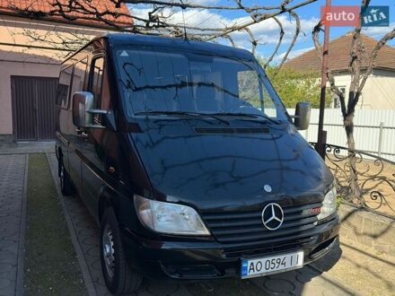 Чорний Мерседес Sprinter, об'ємом двигуна 2.15 л та пробігом 195 тис. км за 7500 $, фото 1 на Automoto.ua