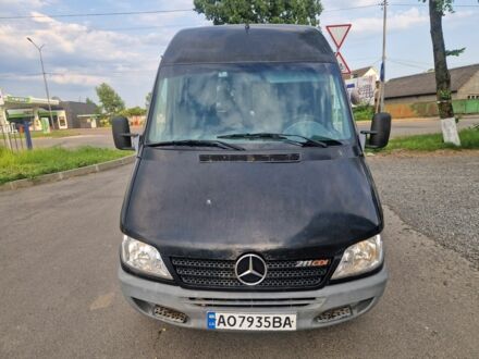 Мерседес Sprinter 2003 в Хусте на Automoto.ua Черный Мерседес Sprinter, объемом двигателя 2.1 л и пробегом 502 тыс. км за 6800 $, фото 1 на Automoto.ua