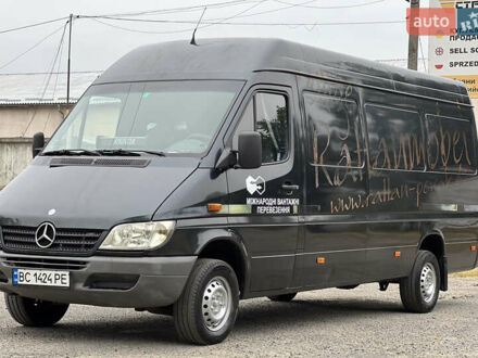 Черный Мерседес Sprinter, объемом двигателя 2.69 л и пробегом 620 тыс. км за 9700 $, фото 1 на Automoto.ua