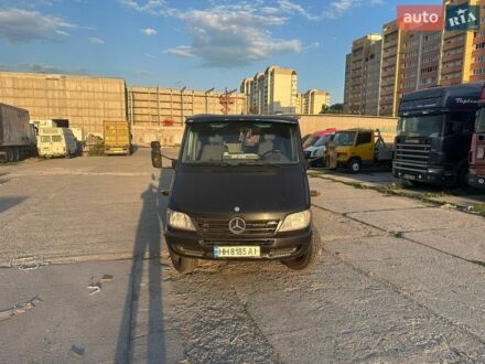 Черный Мерседес Sprinter, объемом двигателя 2.7 л и пробегом 418 тыс. км за 16000 $, фото 1 на Automoto.ua