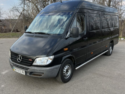 Чорний Мерседес Sprinter, об'ємом двигуна 2.2 л та пробігом 720 тис. км за 7700 $, фото 1 на Automoto.ua