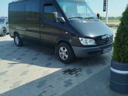 Чорний Мерседес Sprinter, об'ємом двигуна 2.69 л та пробігом 400 тис. км за 7000 $, фото 1 на Automoto.ua