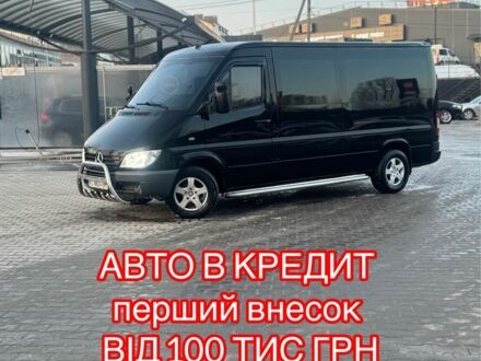 Чорний Мерседес Sprinter, об'ємом двигуна 2.1 л та пробігом 250 тис. км за 3000 $, фото 1 на Automoto.ua