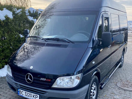 Черный Мерседес Sprinter, объемом двигателя 2.2 л и пробегом 360 тыс. км за 13999 $, фото 1 на Automoto.ua