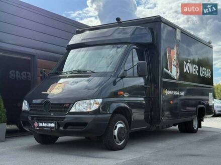 Черный Мерседес Sprinter, объемом двигателя 2.15 л и пробегом 320 тыс. км за 23000 $, фото 1 на Automoto.ua