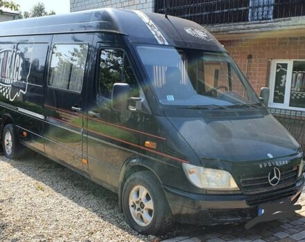 Черный Мерседес Sprinter, объемом двигателя 2.7 л и пробегом 360 тыс. км за 6203 $, фото 1 на Automoto.ua