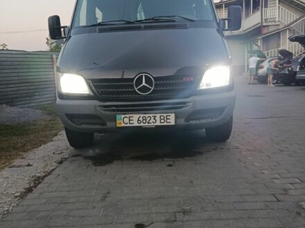 Черный Мерседес Sprinter, объемом двигателя 2.1 л и пробегом 194 тыс. км за 8626 $, фото 1 на Automoto.ua