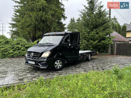 Чорний Мерседес Sprinter, об'ємом двигуна 2.2 л та пробігом 437 тис. км за 24500 $, фото 1 на Automoto.ua