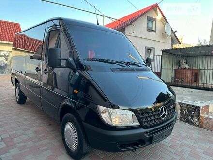 Черный Мерседес Sprinter, объемом двигателя 2.15 л и пробегом 290 тыс. км за 8650 $, фото 1 на Automoto.ua