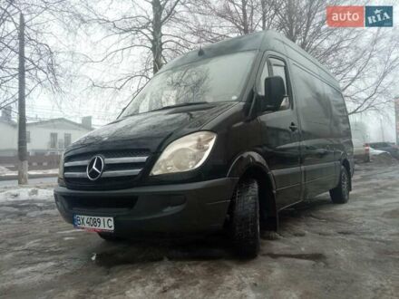 Черный Мерседес Sprinter, объемом двигателя 2.2 л и пробегом 399 тыс. км за 9999 $, фото 1 на Automoto.ua