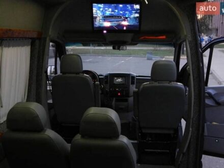 Черный Мерседес Sprinter, объемом двигателя 2.2 л и пробегом 489 тыс. км за 18000 $, фото 1 на Automoto.ua
