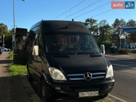 Чорний Мерседес Sprinter, об'ємом двигуна 3 л та пробігом 439 тис. км за 16300 $, фото 1 на Automoto.ua