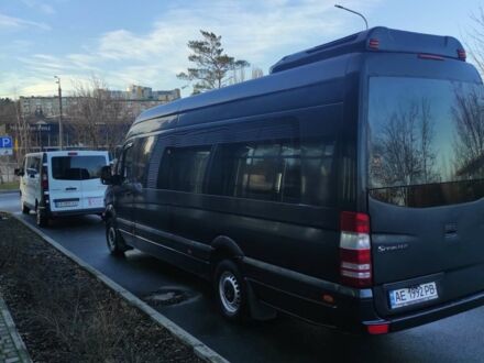 Черный Мерседес Sprinter, объемом двигателя 2.98 л и пробегом 550 тыс. км за 35000 $, фото 1 на Automoto.ua
