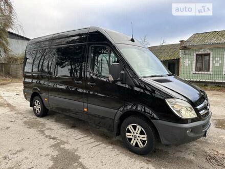 Черный Мерседес Sprinter, объемом двигателя 2.9 л и пробегом 450 тыс. км за 20000 $, фото 1 на Automoto.ua