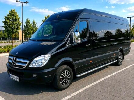 Чорний Мерседес Sprinter, об'ємом двигуна 3 л та пробігом 650 тис. км за 17200 $, фото 1 на Automoto.ua