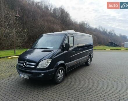 Черный Мерседес Sprinter, объемом двигателя 2.2 л и пробегом 560 тыс. км за 11999 $, фото 1 на Automoto.ua