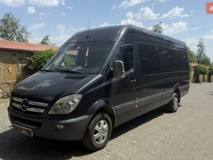 Черный Мерседес Sprinter, объемом двигателя 2.99 л и пробегом 460 тыс. км за 16500 $, фото 1 на Automoto.ua