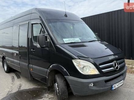 Черный Мерседес Sprinter, объемом двигателя 2.99 л и пробегом 273 тыс. км за 35000 $, фото 1 на Automoto.ua