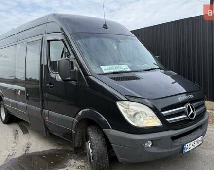 Черный Мерседес Sprinter, объемом двигателя 2.99 л и пробегом 273 тыс. км за 35000 $, фото 1 на Automoto.ua