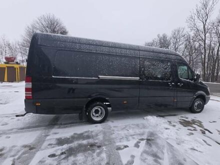 Чорний Мерседес Sprinter, об'ємом двигуна 3 л та пробігом 385 тис. км за 29000 $, фото 1 на Automoto.ua
