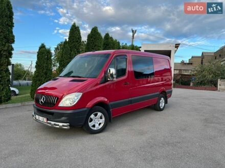 Черный Мерседес Sprinter, объемом двигателя 2.2 л и пробегом 480 тыс. км за 15800 $, фото 1 на Automoto.ua