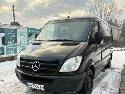 Черный Мерседес Sprinter, объемом двигателя 2.14 л и пробегом 481 тыс. км за 13000 $, фото 1 на Automoto.ua