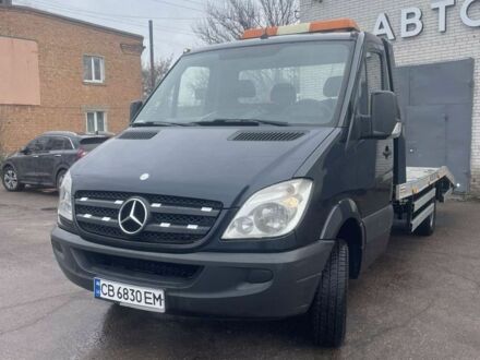 Черный Мерседес Sprinter, объемом двигателя 2.1 л и пробегом 240 тыс. км за 16500 $, фото 1 на Automoto.ua