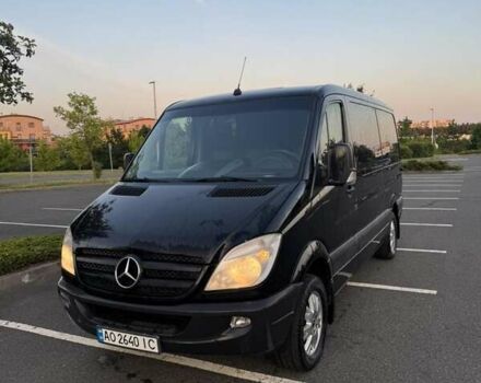Черный Мерседес Sprinter, объемом двигателя 2.2 л и пробегом 610 тыс. км за 16900 $, фото 1 на Automoto.ua