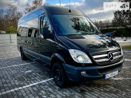 Чорний Мерседес Sprinter, об'ємом двигуна 2.2 л та пробігом 520 тис. км за 25499 $, фото 1 на Automoto.ua