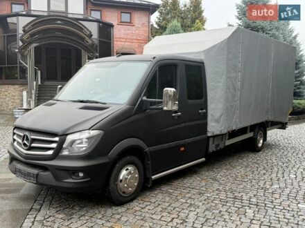 Черный Мерседес Sprinter, объемом двигателя 2.99 л и пробегом 123 тыс. км за 32900 $, фото 1 на Automoto.ua