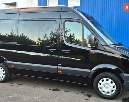Черный Мерседес Sprinter, объемом двигателя 2.2 л и пробегом 335 тыс. км за 16750 $, фото 1 на Automoto.ua