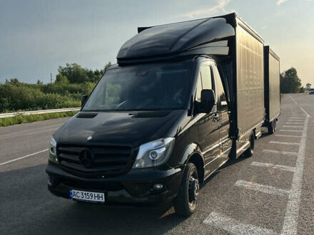 Черный Мерседес Sprinter, объемом двигателя 3 л и пробегом 680 тыс. км за 30000 $, фото 1 на Automoto.ua
