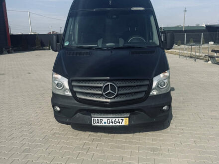 Черный Мерседес Sprinter, объемом двигателя 3 л и пробегом 423 тыс. км за 29000 $, фото 1 на Automoto.ua