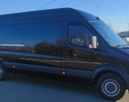Черный Мерседес Sprinter, объемом двигателя 2.1 л и пробегом 440 тыс. км за 17000 $, фото 1 на Automoto.ua