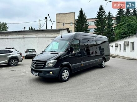 Черный Мерседес Sprinter, объемом двигателя 2.99 л и пробегом 680 тыс. км за 29500 $, фото 1 на Automoto.ua