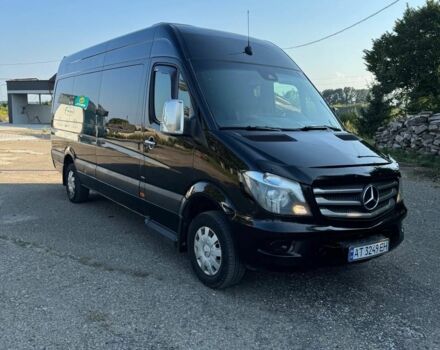 Черный Мерседес Sprinter, объемом двигателя 3 л и пробегом 943 тыс. км за 26500 $, фото 1 на Automoto.ua