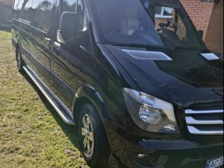 Чорний Мерседес Sprinter, об'ємом двигуна 3 л та пробігом 730 тис. км за 24692 $, фото 1 на Automoto.ua