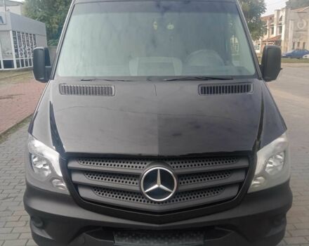 Черный Мерседес Sprinter, объемом двигателя 2.1 л и пробегом 720 тыс. км за 22712 $, фото 1 на Automoto.ua