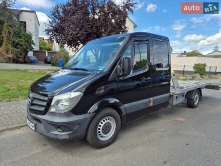 Чорний Мерседес Sprinter, об'ємом двигуна 2.14 л та пробігом 322 тис. км за 19500 $, фото 1 на Automoto.ua