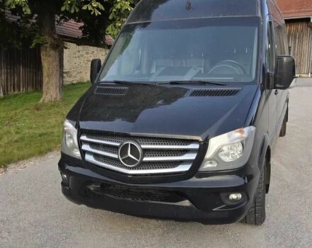 Чорний Мерседес Sprinter, об'ємом двигуна 3 л та пробігом 78 тис. км за 10900 $, фото 1 на Automoto.ua