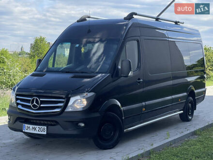 Чорний Мерседес Sprinter, об'ємом двигуна 2.2 л та пробігом 421 тис. км за 19650 $, фото 1 на Automoto.ua
