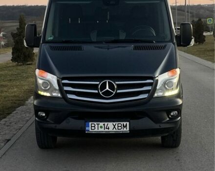 Черный Мерседес Sprinter, объемом двигателя 3 л и пробегом 349 тыс. км за 18600 $, фото 1 на Automoto.ua