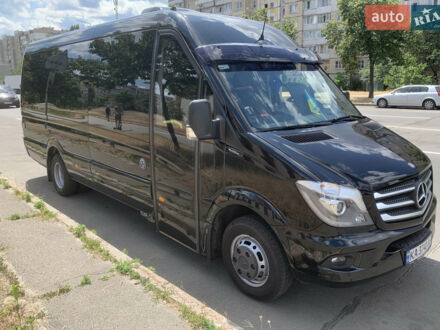 Черный Мерседес Sprinter, объемом двигателя 3 л и пробегом 5 тыс. км за 45900 $, фото 1 на Automoto.ua