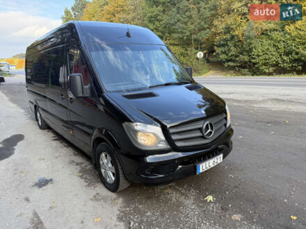 Чорний Мерседес Sprinter, об'ємом двигуна 3 л та пробігом 400 тис. км за 24000 $, фото 1 на Automoto.ua