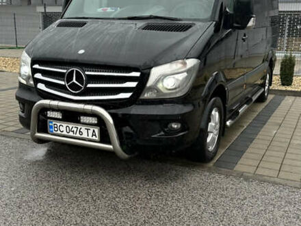 Чорний Мерседес Sprinter, об'ємом двигуна 2.2 л та пробігом 710 тис. км за 29900 $, фото 1 на Automoto.ua