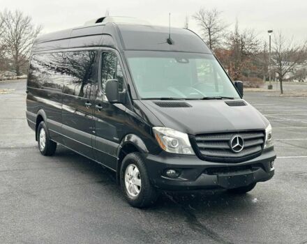 Черный Мерседес Sprinter, объемом двигателя 2.2 л и пробегом 86 тыс. км за 11500 $, фото 1 на Automoto.ua