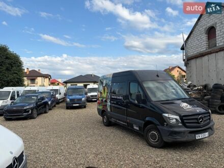 Чорний Мерседес Sprinter, об'ємом двигуна 2.2 л та пробігом 184 тис. км за 15900 $, фото 1 на Automoto.ua