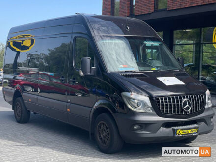 Черный Мерседес Sprinter, объемом двигателя 3 л и пробегом 502 тыс. км за 32000 $, фото 1 на Automoto.ua